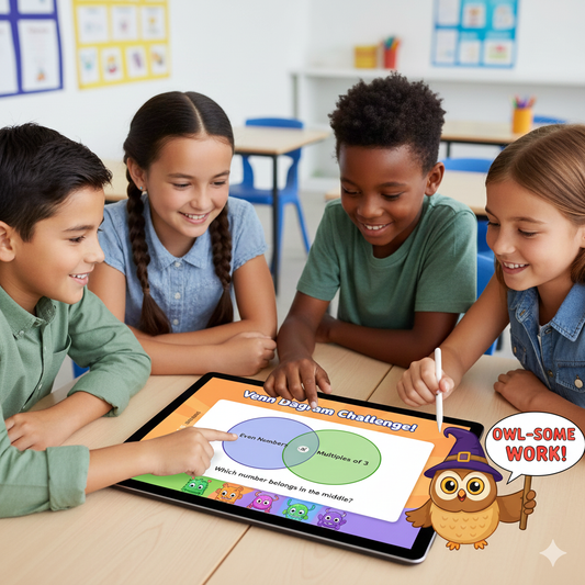 Math quiz on Venn Diagrams online