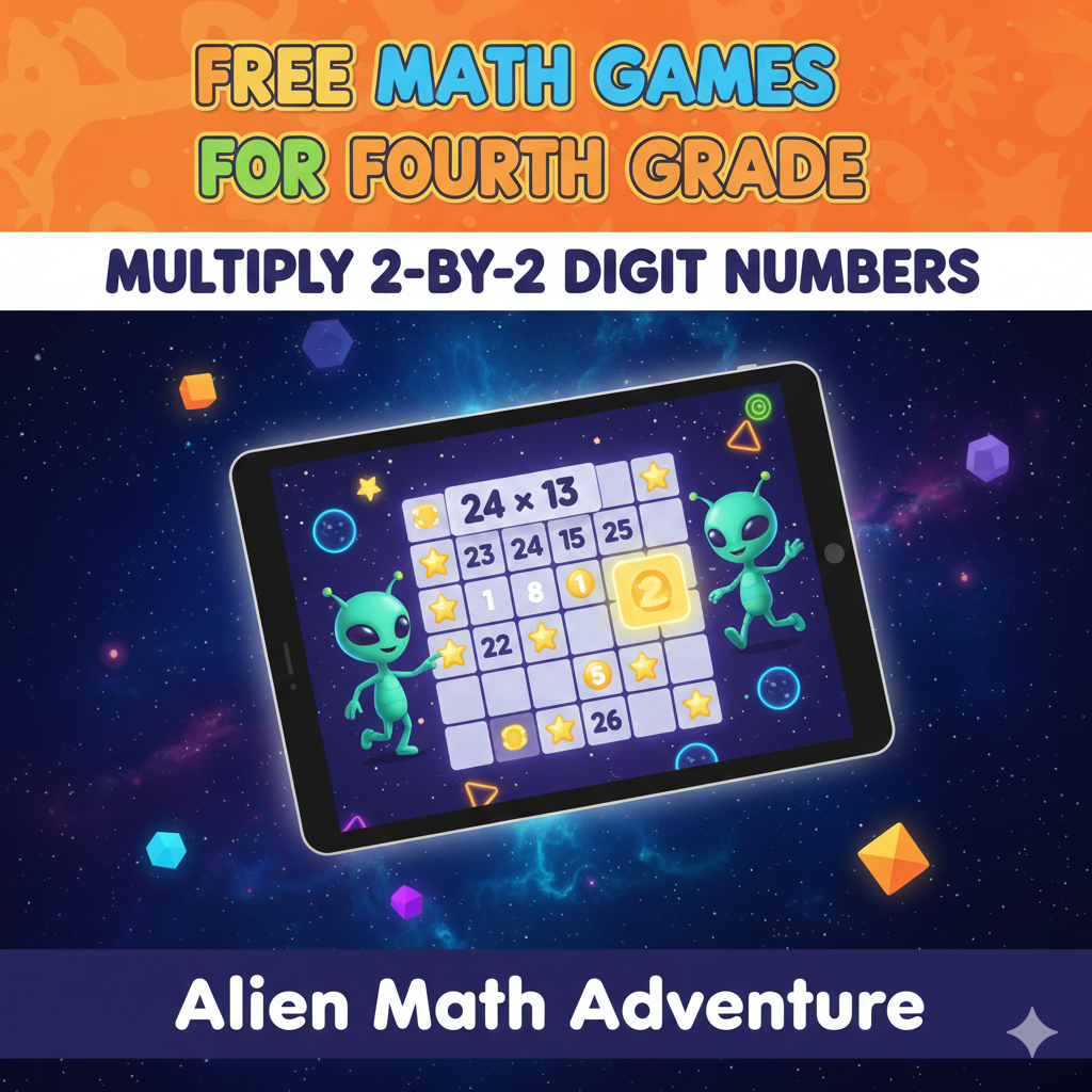 Free math games multiply 2 by 2 numbers